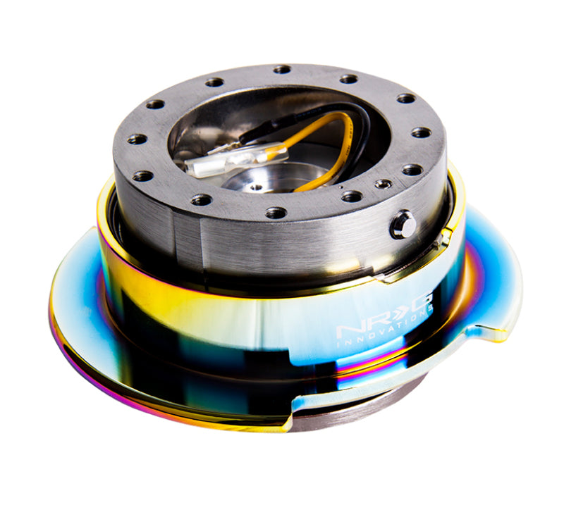 NRG Quick Release Gen 2.5 - Gunmetal Body / Neochrome Ring (SRK-250GM/MC) - photo 3
