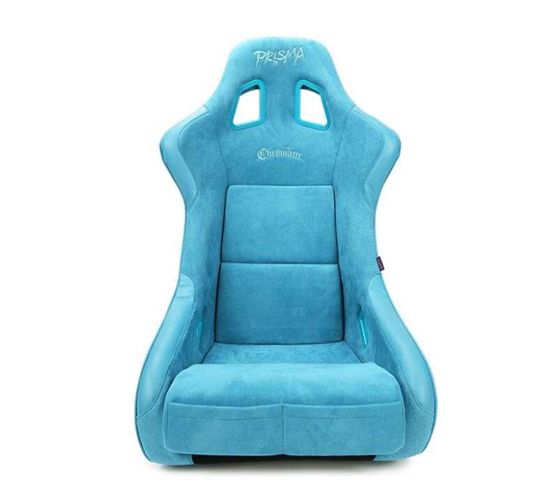 NRG FRP Bucket Seat Prisma-Chromatic Dark Teal Vegan Suede w/ Chameleon Back