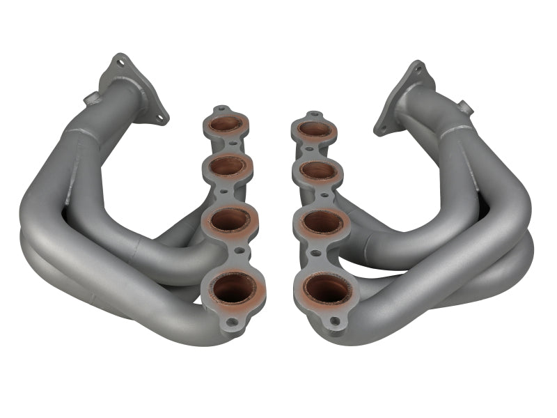 aFe Twisted 304 Stainless Steel Header 2020 Chevrolet Corvette (C8) 6.2L V8 - Titanium Ceramic Coated - photo 5