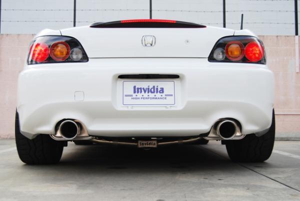 Invidia 2000+ S2000 Q300 Dual Stainless Steel Tip Cat-Back - photo 3