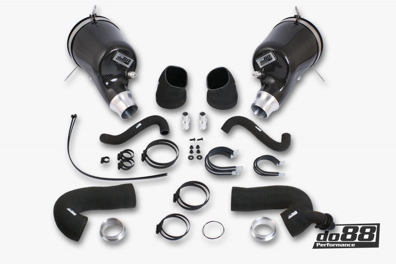do88 2019-2025 Porsche 911 Carrera (992.1/992.2) Induction System w/66mm Outlet & Turbo Inlet Hoses (dobLF-160-ST-66-212)