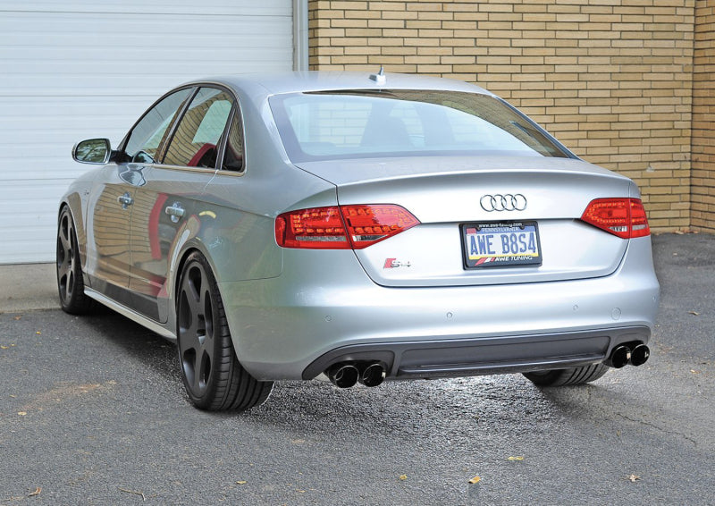 AWE Tuning Audi B8 / B8.5 S4 3.0T Track Edition Exhaust - Chrome Silver Tips (90mm) - photo 2