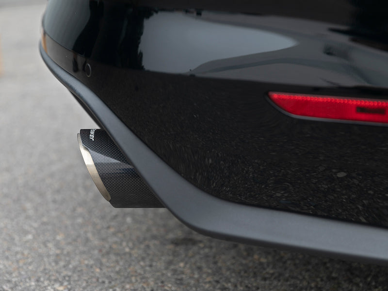 aFe MACH Force-Xp SS Axle-Back Exhaust System with Carbon Fiber Tips 2015-2017 Ford Mustang GT V8-5.0L - photo 5