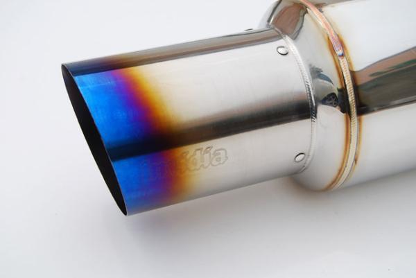 Invidia 2008+ WRX Hatch 76mm REGULAR Titanium Tip Cat-Back Exhaust - photo 2