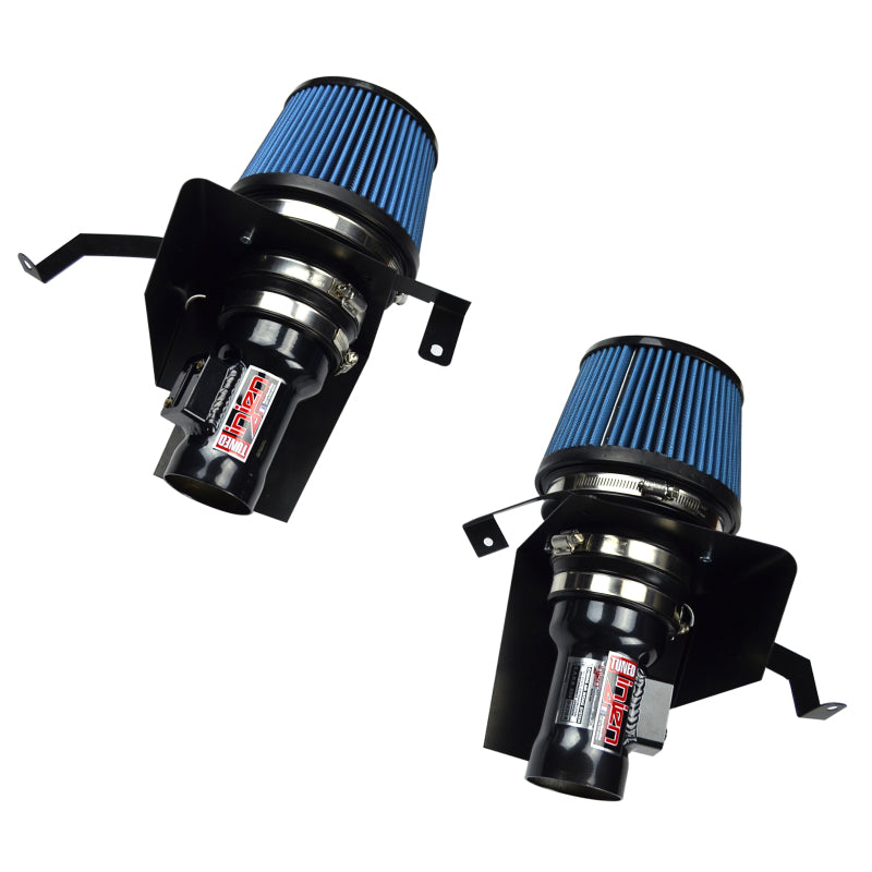 Injen 2007-2008 350Z 3.5L V6 Air Fusion and Air Horns Black Short Ram Intake (injSP1988BLK) - photo 3