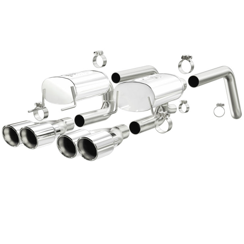 Magnaflow Axle-Back Exhaust System 2005+ C6 Corvette rear system