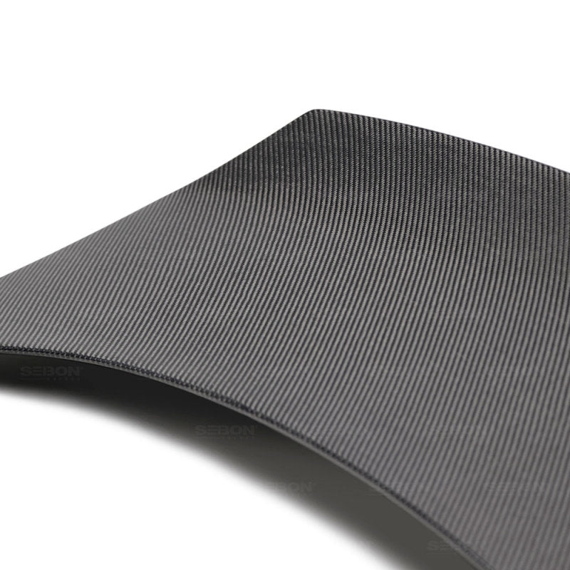 Seibon 2018-2020 Kia Stinger C-Style Carbon Fiber Spoiler - photo 3