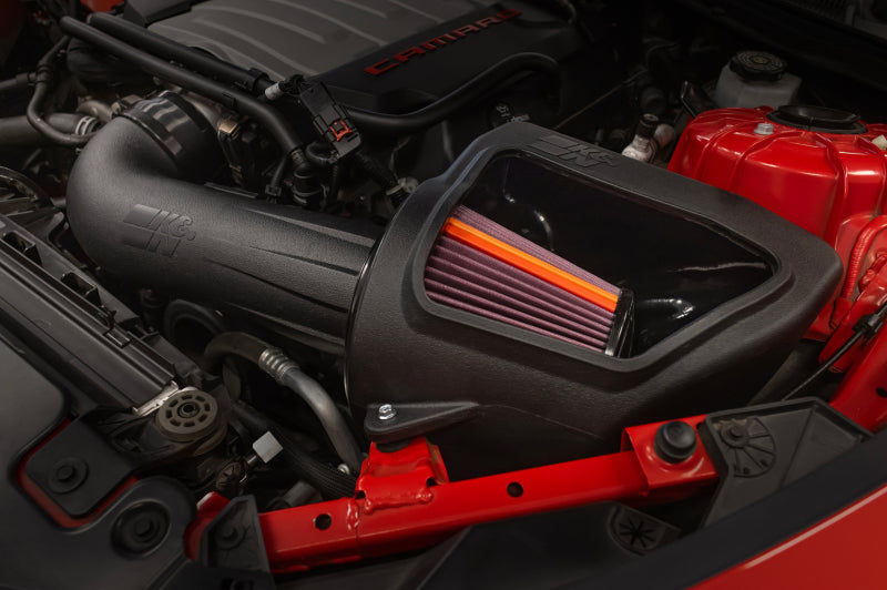 K&N 2016-2024 Chevy Camaro SS V8-6.2L F Performance Air Intake System (knn50-3092) - photo 6
