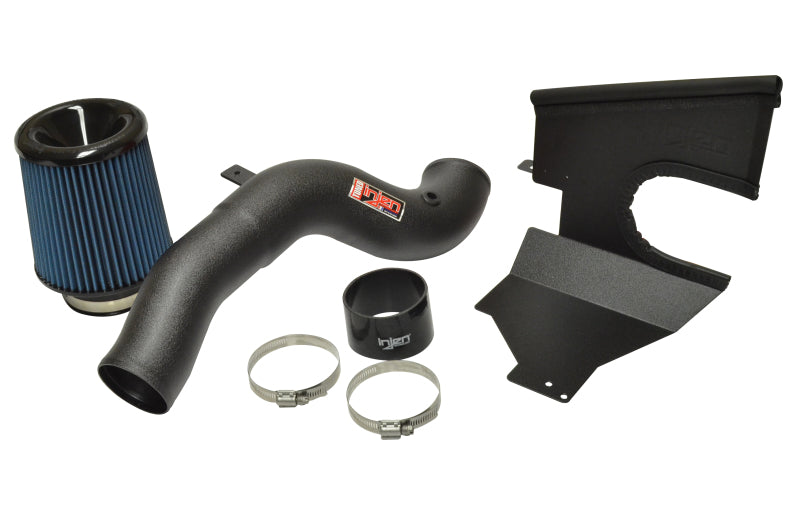 Injen 2016-2018 Ford Focus RS Wrinkle Black Cold Air Intake (injSP9003WB) - photo 2