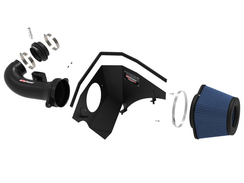 aFe Track Series Carbon Fiber Pro 5R AIS - 2016-2019 Chevrolet Camaro SS V8-6.2L (afe57-10005R) - photo 2