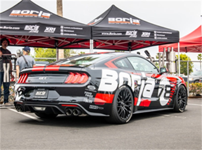 Borla 2018 Ford Mustang GT 5.0L AT/MT (without Valves) ATAK 3in Cat-Back Exhaust with Carbon Fiber Tips