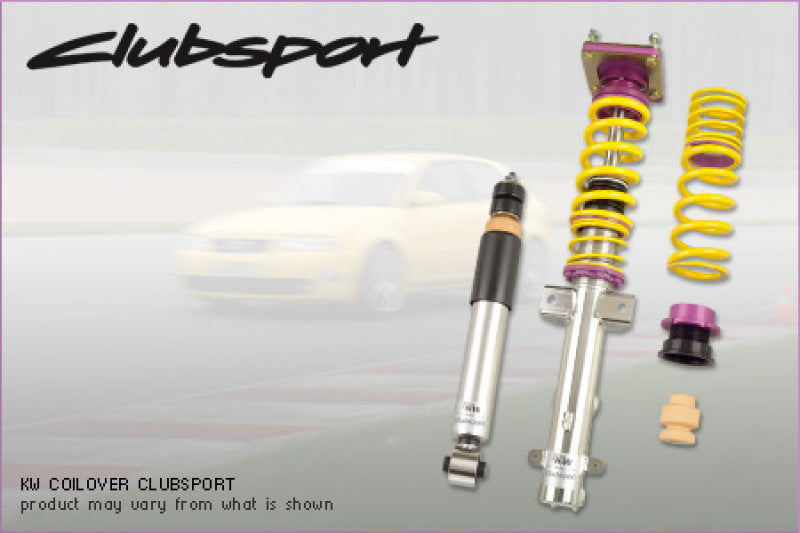 KW Clubsport Coilover Kit for Porsche 911 (993) Carrera 2 incl. Convertible + Targa (35271804)