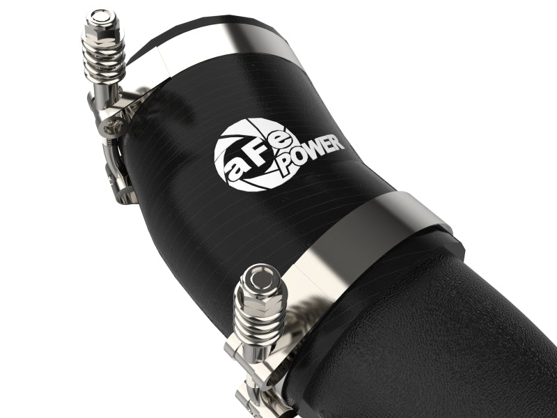 aFe 18-22 Kia Stinger V6-3.3L BladeRunner Alum Hot/Cold Charge Pipe Kit Black
