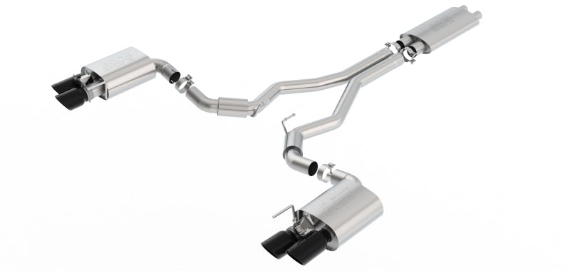 Borla 2018-2020 Ford Mustang GT 5.0L AT/MT ECE Approved Cat-Back Exhaust with Active Valve