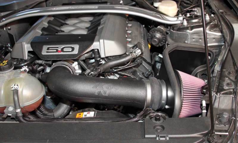 K&N 2015 Ford Mustang GT 5.0L V8 F/I Performance Intake Kit (knn63-2590) - photo 2