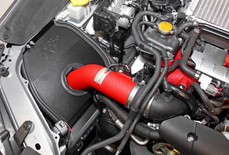 K&N 2015 Subaru WRX-STI 2.5L H4 Red Typhoon Short Ram Intake (knn69-8007TWR) - photo 5