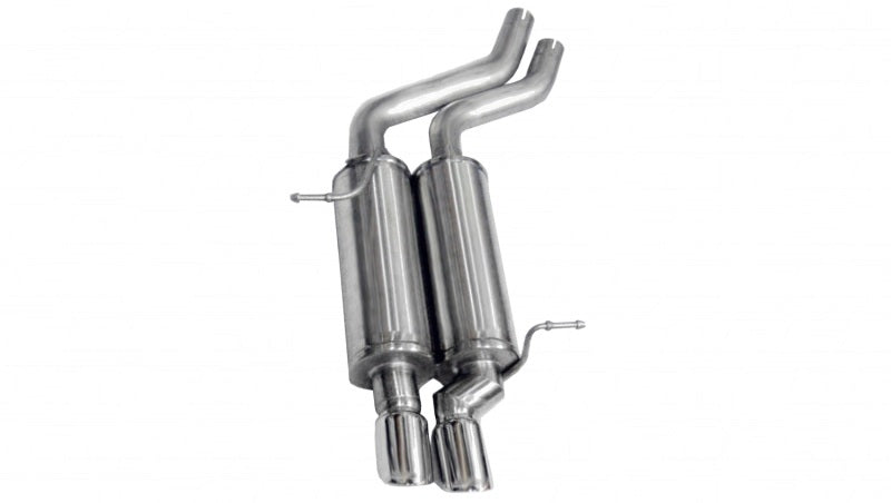 CORSA Performance 2001-2006 BMW 325i/ci Convertible E46 Polished Sport Axle-Back Exhaust