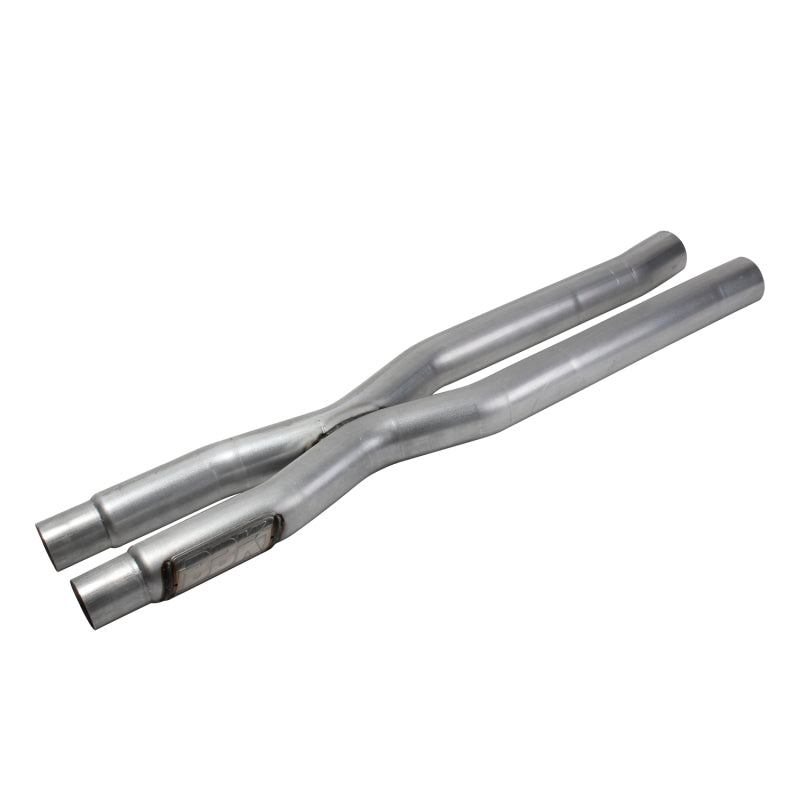 BBK 2015-2020 Ford Mustang GT 5.0L Resonator Delete X-Pipe (For Use with Shorties Or Stock Manifolds)