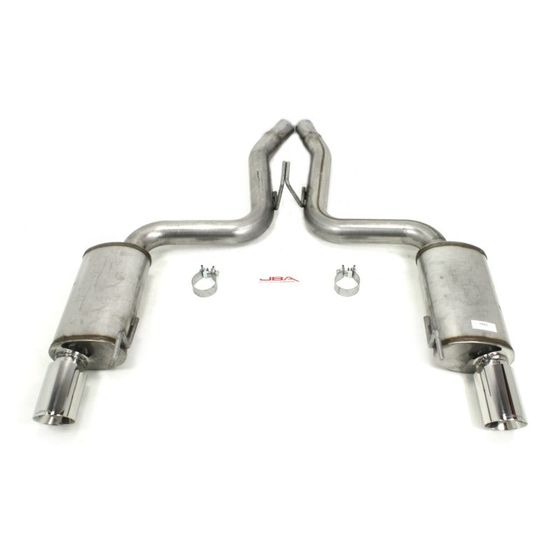 JBA 2015-2017 Ford Mustang 5.0L 409 Stainless Steel Dual Rear Exit Axle-Back Exhaust - photo 2