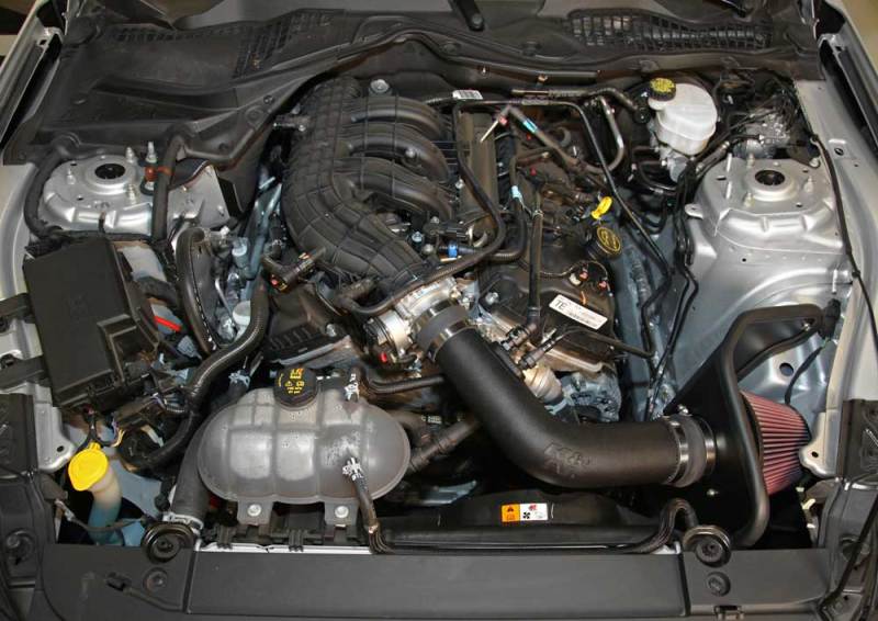 K&N 2015-2017 Ford Mustang 3.7L V6 F/I Performance Intake Kit (knn57-2594)