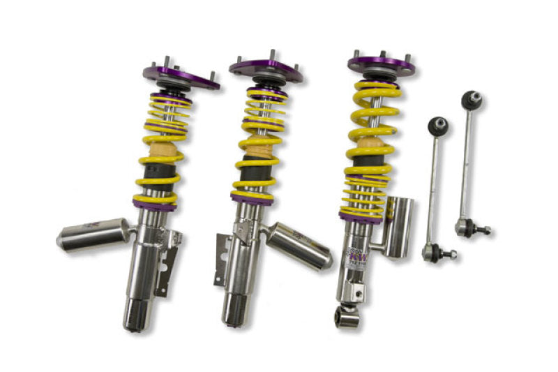 KW Clubsport Coilover Kit for Porsche 911 (996) Carrera 4 4S, incl. Convertible + Targa (35271803)