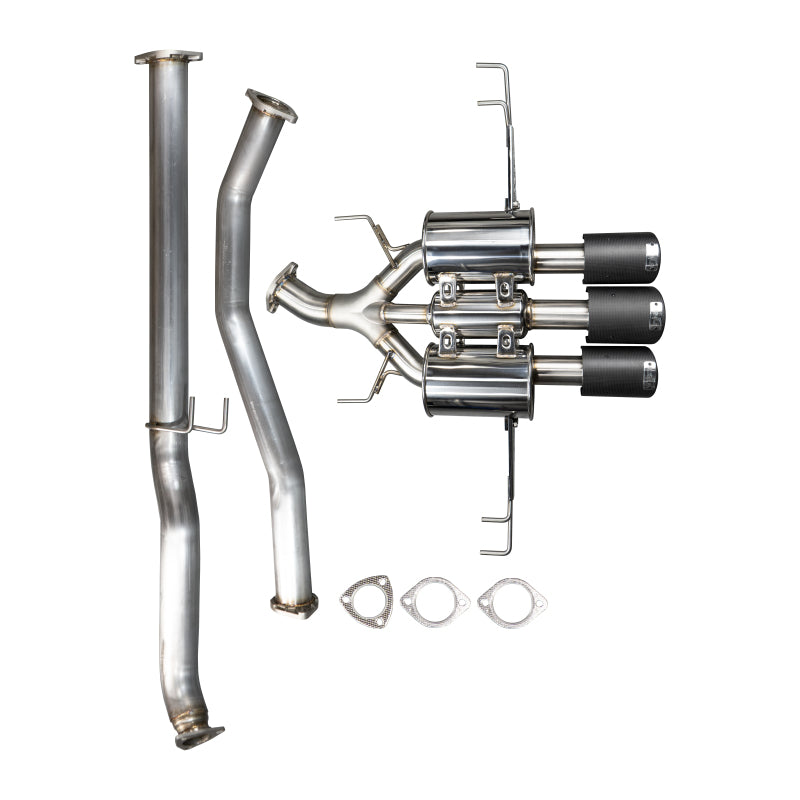 Injen 2017-2020 Honda Civic Type R 2.0L Turbo 3in 304 Stainless Steel Cat-Back Exhaust - photo 2