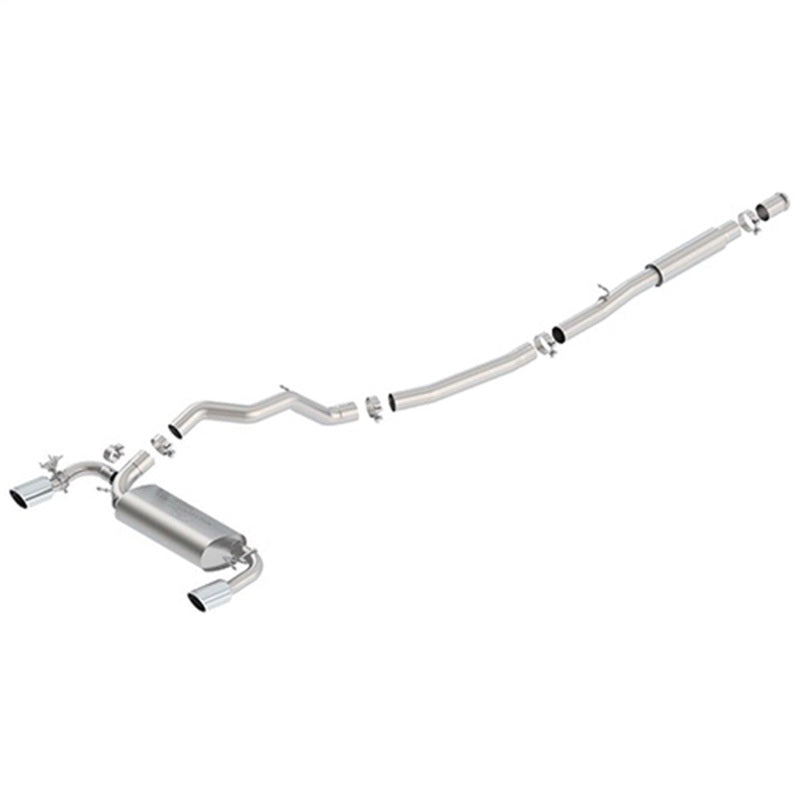 Ford Racing 2016-2017 Focus RS Active Sport Cat-Back Exhaust System with Polished Tips - photo 3