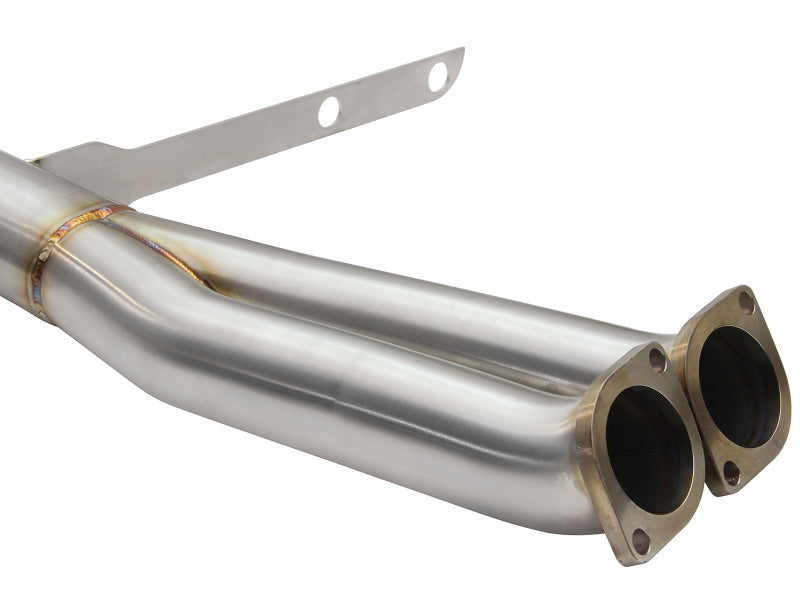 aFe MACH Force-Xp 304 Stainless Steel Polish Tip 3.0in-2.5in Dia Cat-Back Exhaust 2011-2013 BMW 335i (E90/E92) 3.0L - photo 5