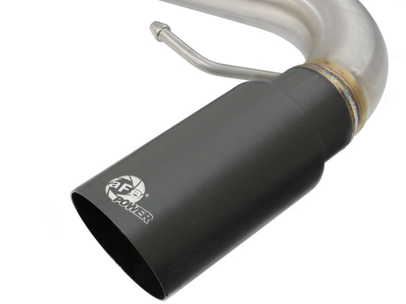 aFe MACH Force-Xp 2.5in Axle-Back Stainless Exhaust with Black Tips 2007-2013 BMW 335i 3.0L L6 (E90/92) N55 - photo 5