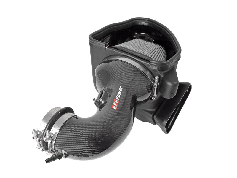 aFe 2017-2024 Chevrolet Camaro ZL1 (6.2L-V8) Track Series Carbon Fiber CAI System w/ Pro-DRY S Filters (afe57-10018D) - photo 3