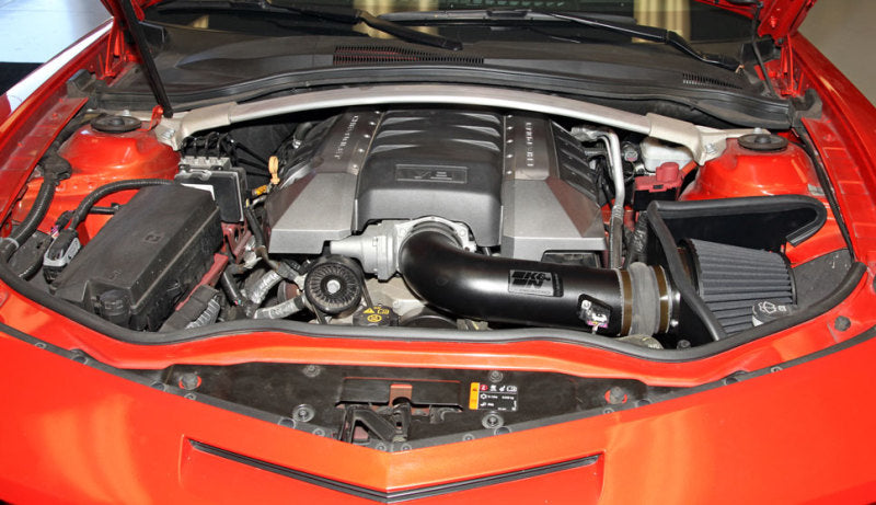 K&N 2010-2013 Chevy Camaro 6.2L V8 Black Performance Intake Kit (knn71-4519) - photo 7