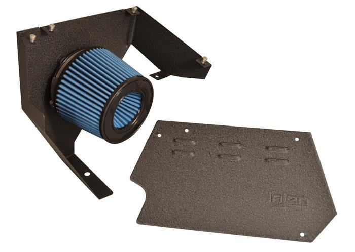 Injen 2001-2006 BMW 330i E46 3.0L (M54) L-6 Wrinkle Black Short Ram Intake w/ Enc Heat Shield & Adapter (injSP1111WB) - photo 3