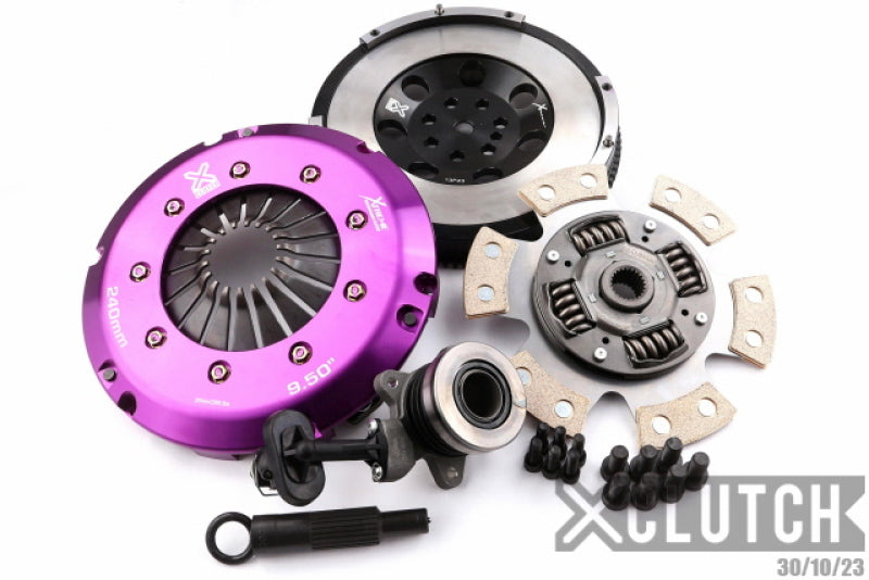 XCLUTCH 19-22 Hyundai Veloster N 2.0L Stage 2R Extra HD Sprung Ceramic Clutch Kit