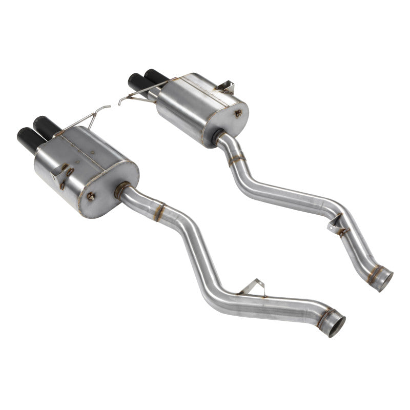 Dinan 2008-2013 BMW M3 (E92/E93) Free Flow Axle-Back Exhaust System - Black Tips - photo 3