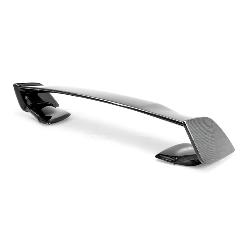 Seibon 2008-2010 Subaru WRX/STI 4dr OEM-style Carbon Fiber Rear Spoiler - photo 2