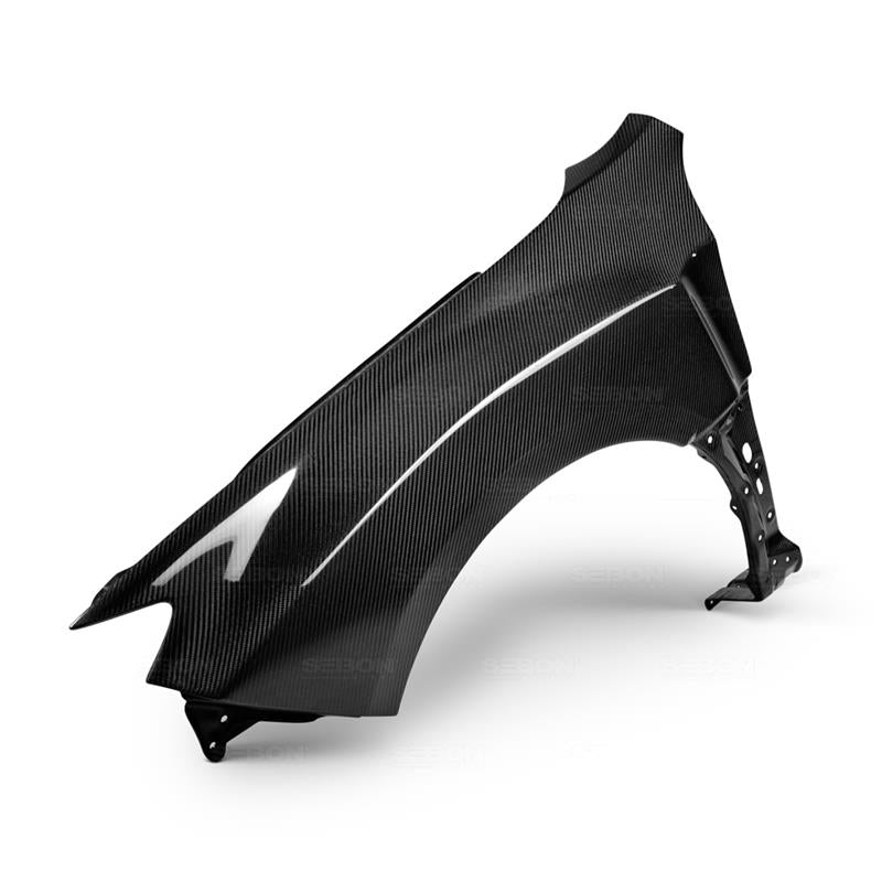 Seibon 2008-2010 Subaru Impreza STI 10mm Wider Carbon Fiber Fenders - photo 2