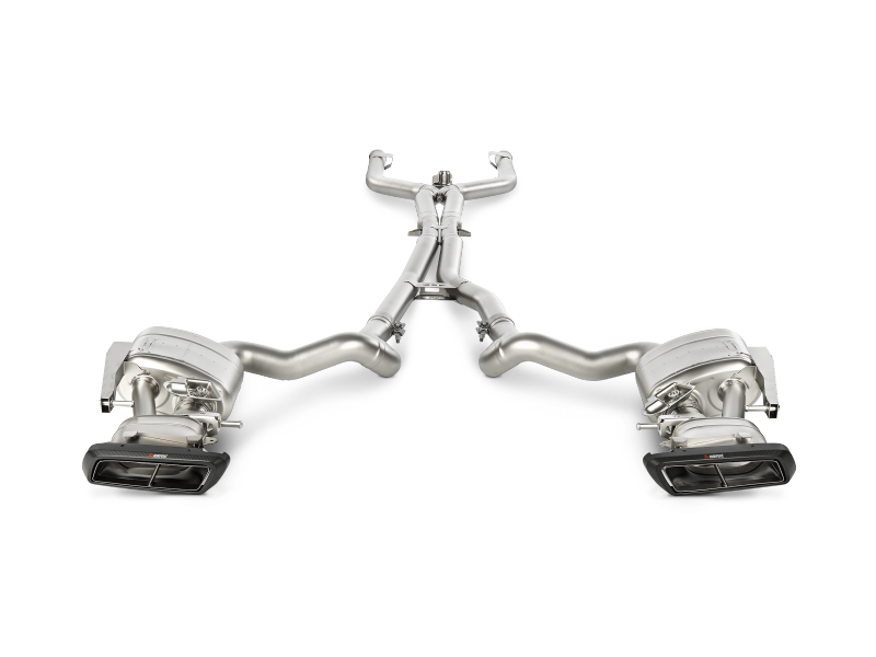 Akrapovic 2015-2017 AMG C63 Estate Evolution Line Cat-Back (Titanium) with Carbon Tips (Req. Link Pipe)