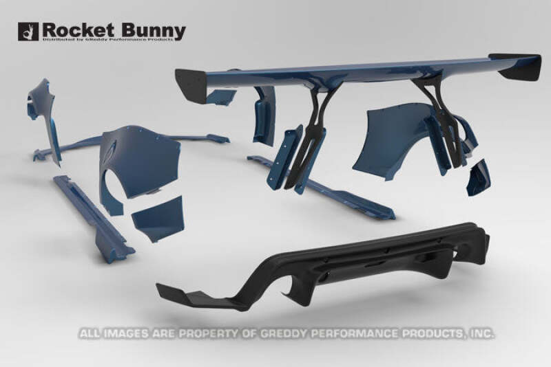 GReddy 2013+ Scion FR-S Full Greddy X Rocket Bunny 86 Wide Body Aero Kit w/ GT Wing - photo 8