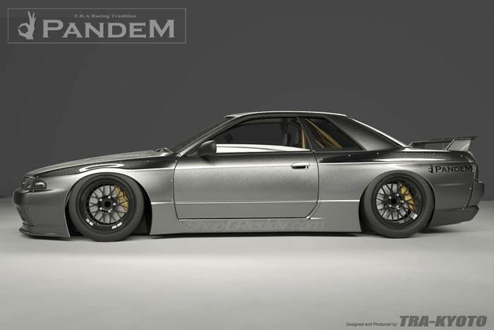 GReddy 1989-1994 Nissan Skyline GT-R R32 Pandem V1.5 Front Over Fenders (FRP) - photo 2