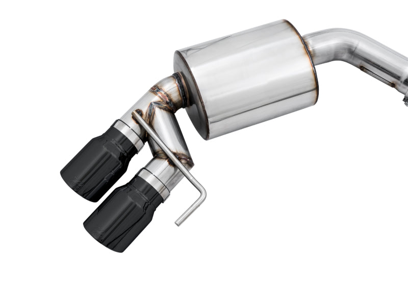 AWE Tuning 2018+ Ford Mustang GT (S550) Cat-Back Exhaust - Touring Edition (Quad Diamond Black Tips) - photo 5