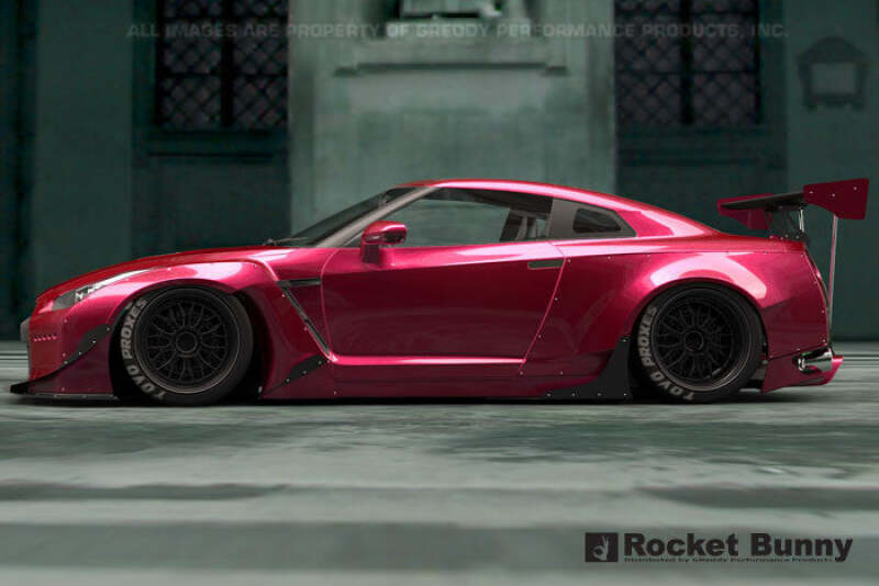 GReddy 2009+ Nissan GT-R R35 Full Rocket Bunny Wide-Body Aero Kit w/ Wing - photo 7