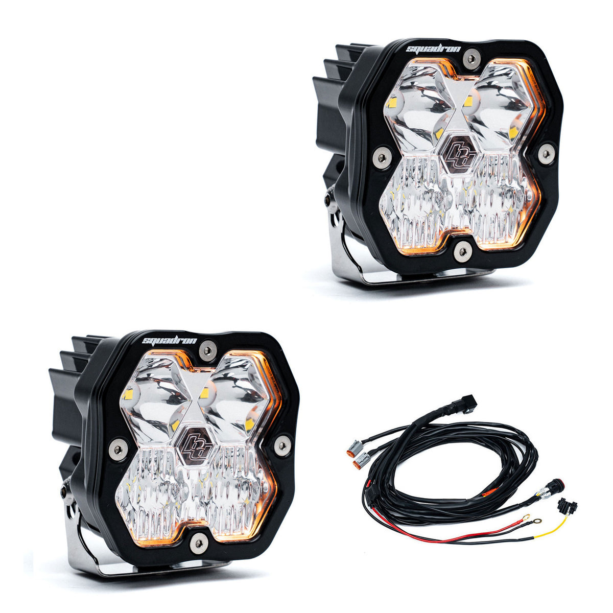 Baja Designs Squadron 2.0 MC Race Sport LED Light Pod