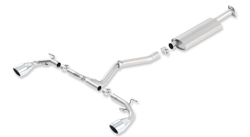 Borla 2013-2015 Scion FR-S 2.0L 4cyl 6spd / 2013 Subaru BRZ 2.0L 4cyl 6spd SS Cat-Back Exhaust - photo 4