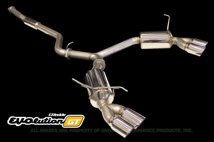 GReddy 2011-2014 Subaru STI Sedan Evolution GT Exhaust