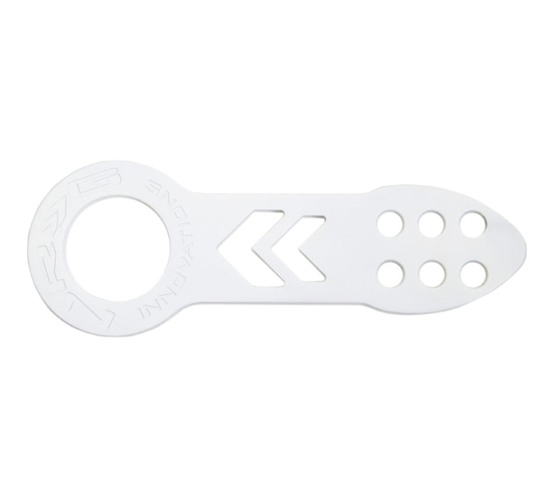 NRG Universal Front Tow Hook - White Powder Coat (TOW-100WT)