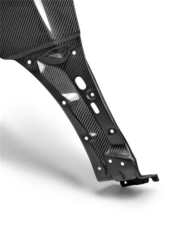 Seibon 2008-2010 Subaru Impreza STI 10mm Wider Carbon Fiber Fenders - photo 6