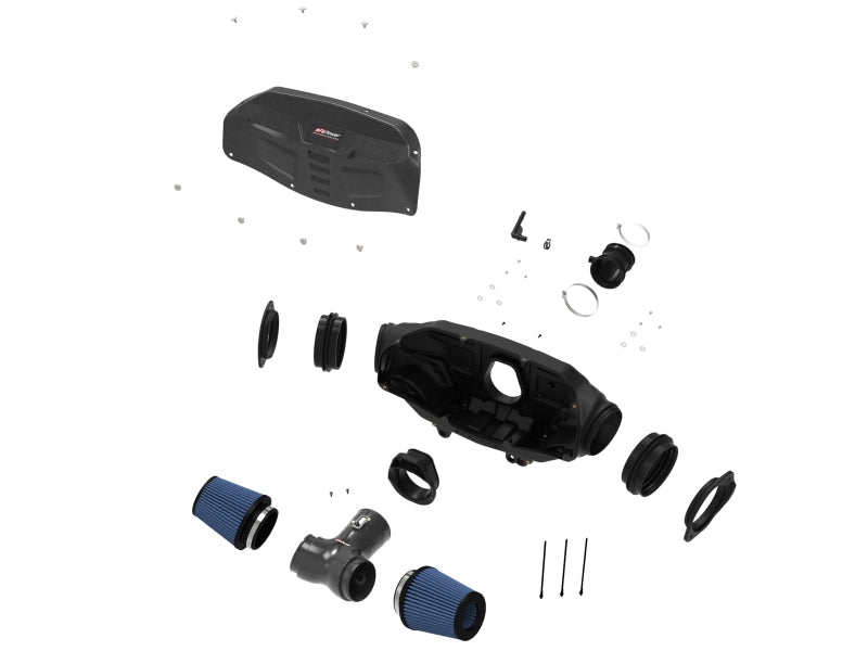 aFe Black Series Carbon Fiber Pro 5R Air Intake System 2020 Chevrolet Corvette C8 V8 6.2L (afe58-10007R) - photo 2