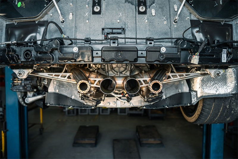 CORSA Performance 2023-2025 Chevrolet Corvette C8 Z06 3in Valved Cat-Back Exhaust Muffler Delete Track System without Tip - photo 3