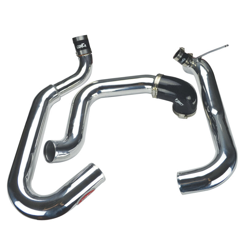 Injen 2003-2006 Evo 8/9/MR Cast Aluminum Intake System w/ Full Intercooler Piping Polished Short Ram Intake (injSP1898P) - photo 4