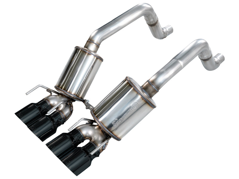 AWE Tuning 2009-2013 Chevrolet Corvette 6.2L Touring Edition Axle-Back Exhaust with Diamond Black Tips